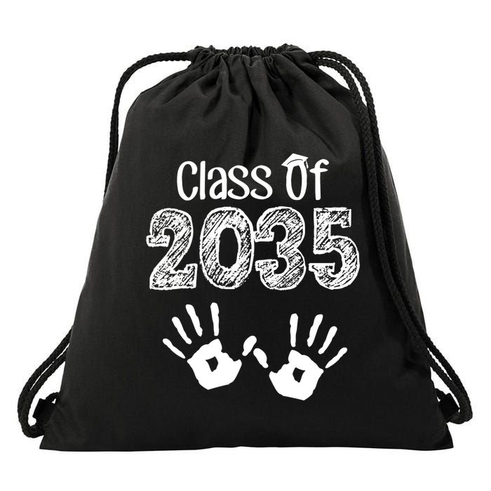 Class of 2035 Grow With Me Handprint Pre-K Drawstring Bag