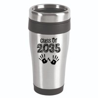 Class of 2035 Grow With Me Handprint Pre-K 16oz Travel Tumbler
