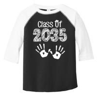 Class of 2035 Grow With Me Handprint Pre-K Toddler Fine Jersey T-Shirt