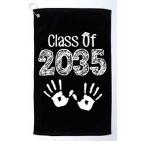 Class of 2035 Grow With Me Handprint Pre-K Golf Towel
