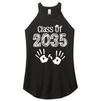 Class of 2035 Grow With Me Handprint Pre-K Women's Perfect Tri Rocker Tank