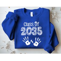 Class of 2035 Grow With Me Handprint Pre-K Sweatshirt