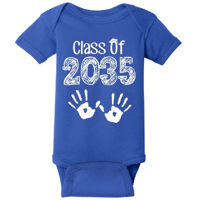 Class of 2035 Grow With Me Handprint Pre-K Baby Bodysuit