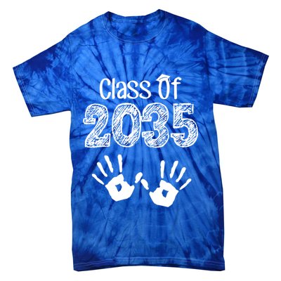 Class of 2035 Grow With Me Handprint Pre-K Tie-Dye T-Shirt