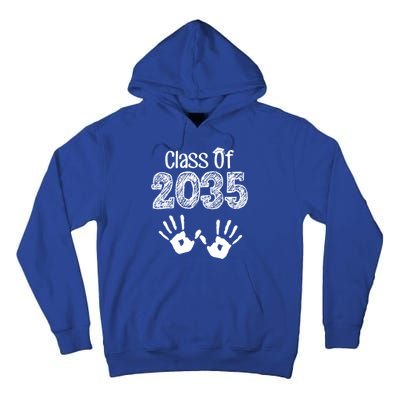 Class of 2035 Grow With Me Handprint Pre-K Tall Hoodie