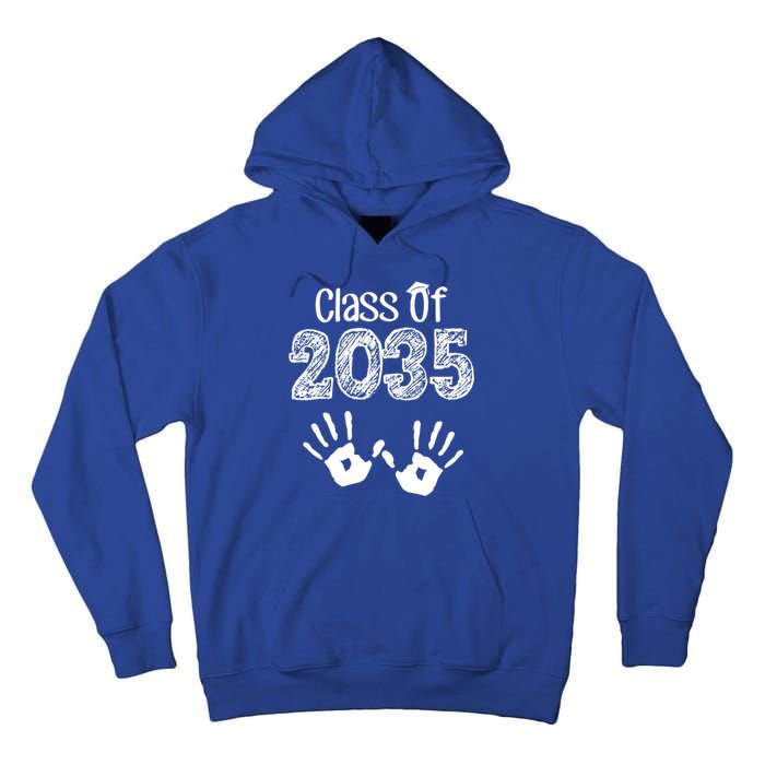 Class of 2035 Grow With Me Handprint Pre-K Tall Hoodie