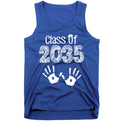 Class of 2035 Grow With Me Handprint Pre-K Tank Top
