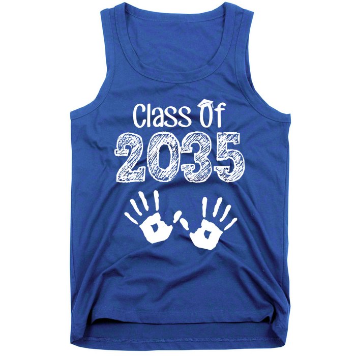 Class of 2035 Grow With Me Handprint Pre-K Tank Top