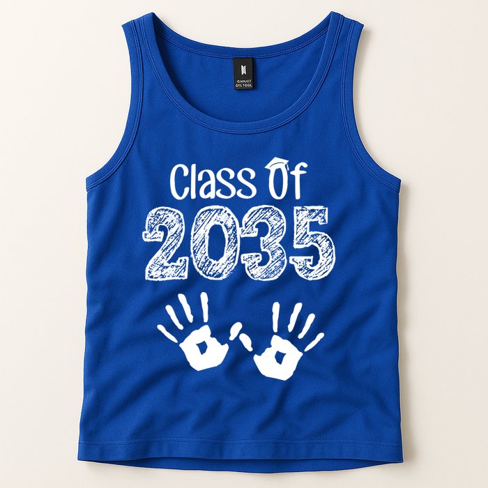 Class of 2035 Grow With Me Handprint Pre-K Tank Top