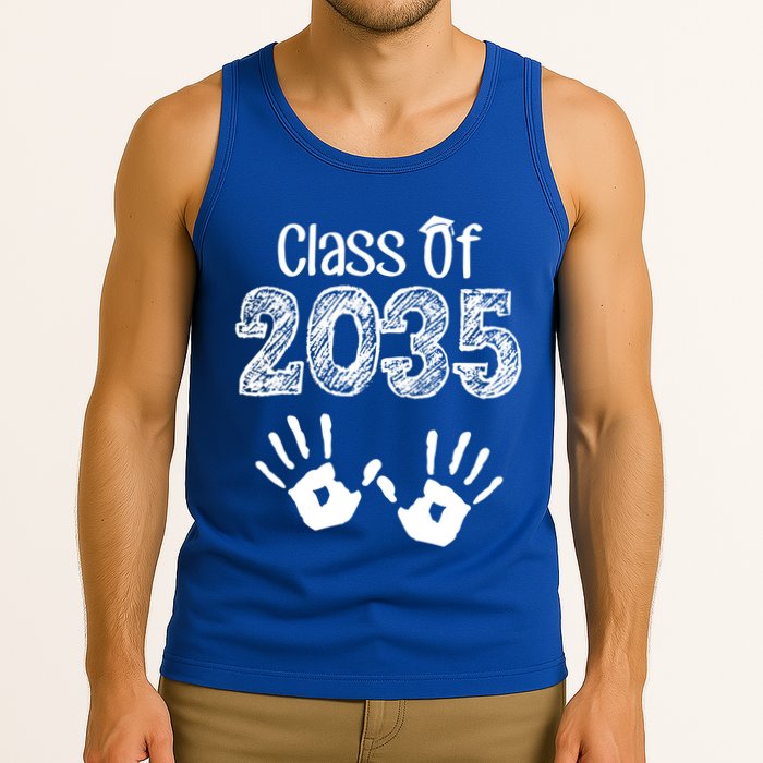 Class of 2035 Grow With Me Handprint Pre-K Tank Top