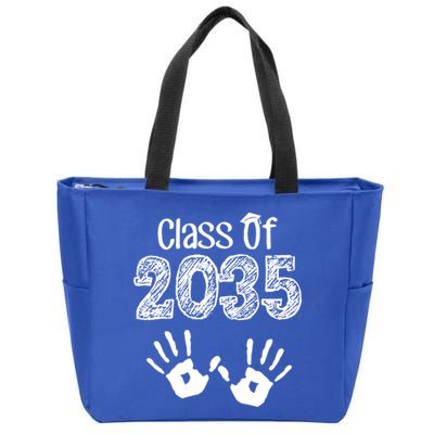 Class of 2035 Grow With Me Handprint Pre-K Zip Tote Bag
