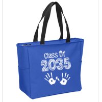 Class of 2035 Grow With Me Handprint Pre-K Zip Tote Bag