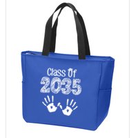 Class of 2035 Grow With Me Handprint Pre-K Zip Tote Bag