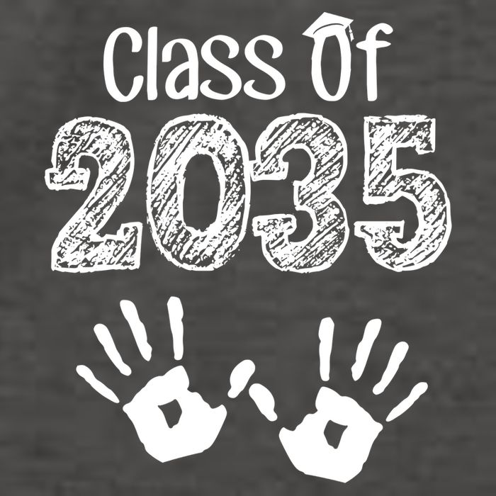 Class of 2035 Grow With Me Handprint Pre-K Vector Backpack