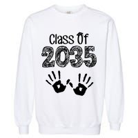 Class of 2035 Grow With Me Handprint Pre-K Garment-Dyed Sweatshirt