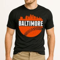 Classic Baltimore Skyline Baseball  Cooling Performance Crew T-Shirt