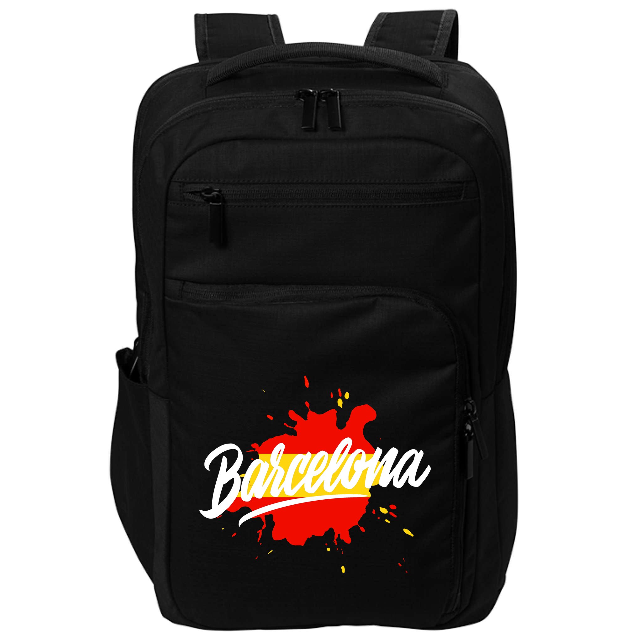 Classic Barcelona Flag Logo Impact Tech Backpack