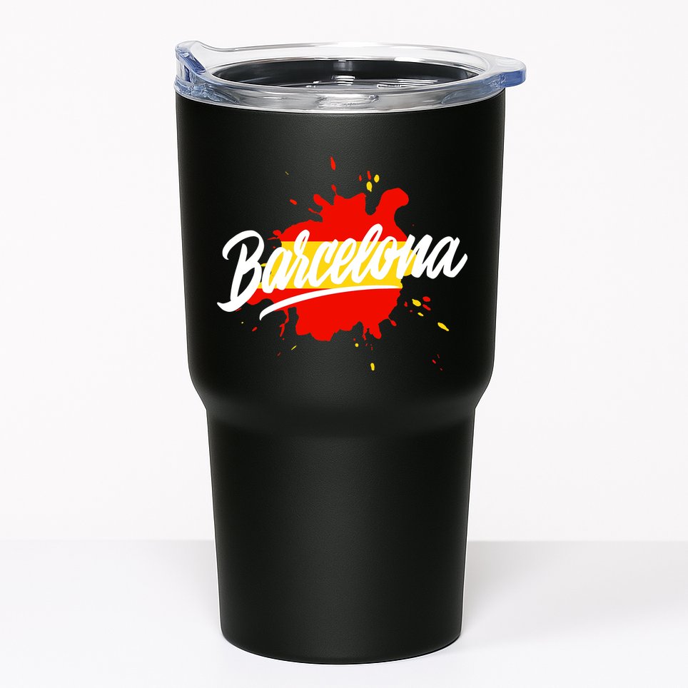 Classic Barcelona Flag Logo Tumbler