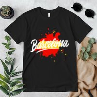 Classic Barcelona Flag Logo Premium T-Shirt