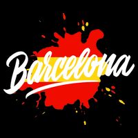 Classic Barcelona Flag Logo Premium T-Shirt