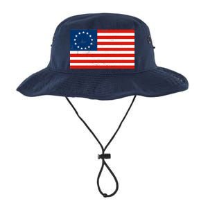 Classic Betsy Ross Flag Distressed  Legacy Cool Fit Booney Bucket Hat