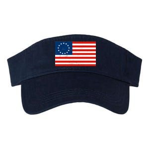 Classic Betsy Ross Flag Distressed  Valucap Bio-Washed Visor