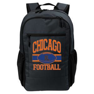 Classic Chicago IL Football Fan Logo Daily Commute Backpack