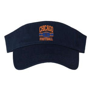 Classic Chicago IL Football Fan Logo Valucap Bio-Washed Visor