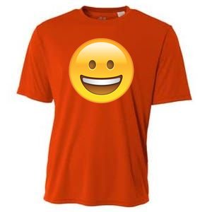 Classic Emoji Smiley Face Cooling Performance Crew T-Shirt