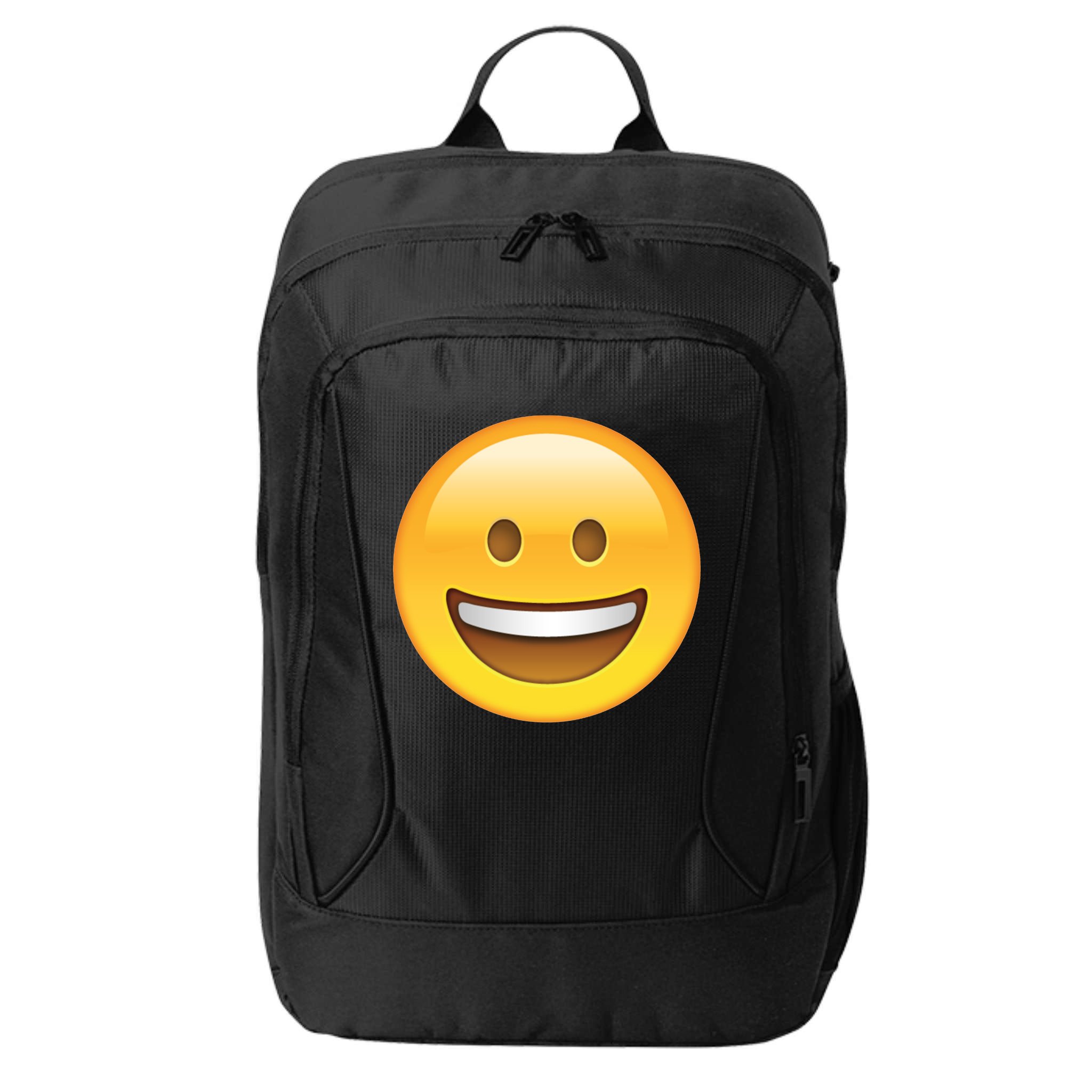 Classic Emoji Smiley Face City Backpack