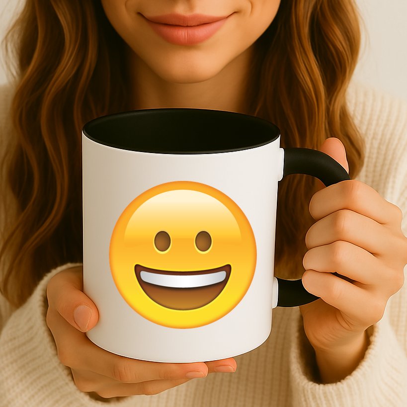 Classic Emoji Smiley Face Mug