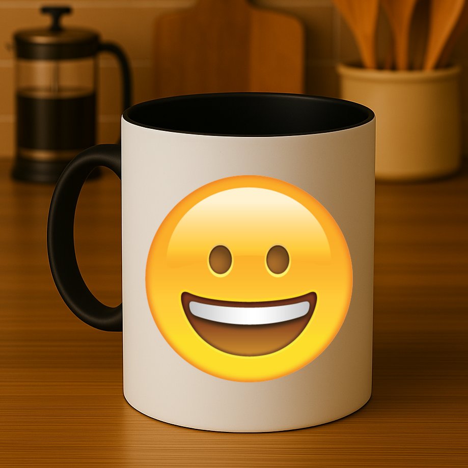 Classic Emoji Smiley Face Mug