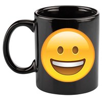 Classic Emoji Smiley Face 11oz C Handle Ceramic Mug