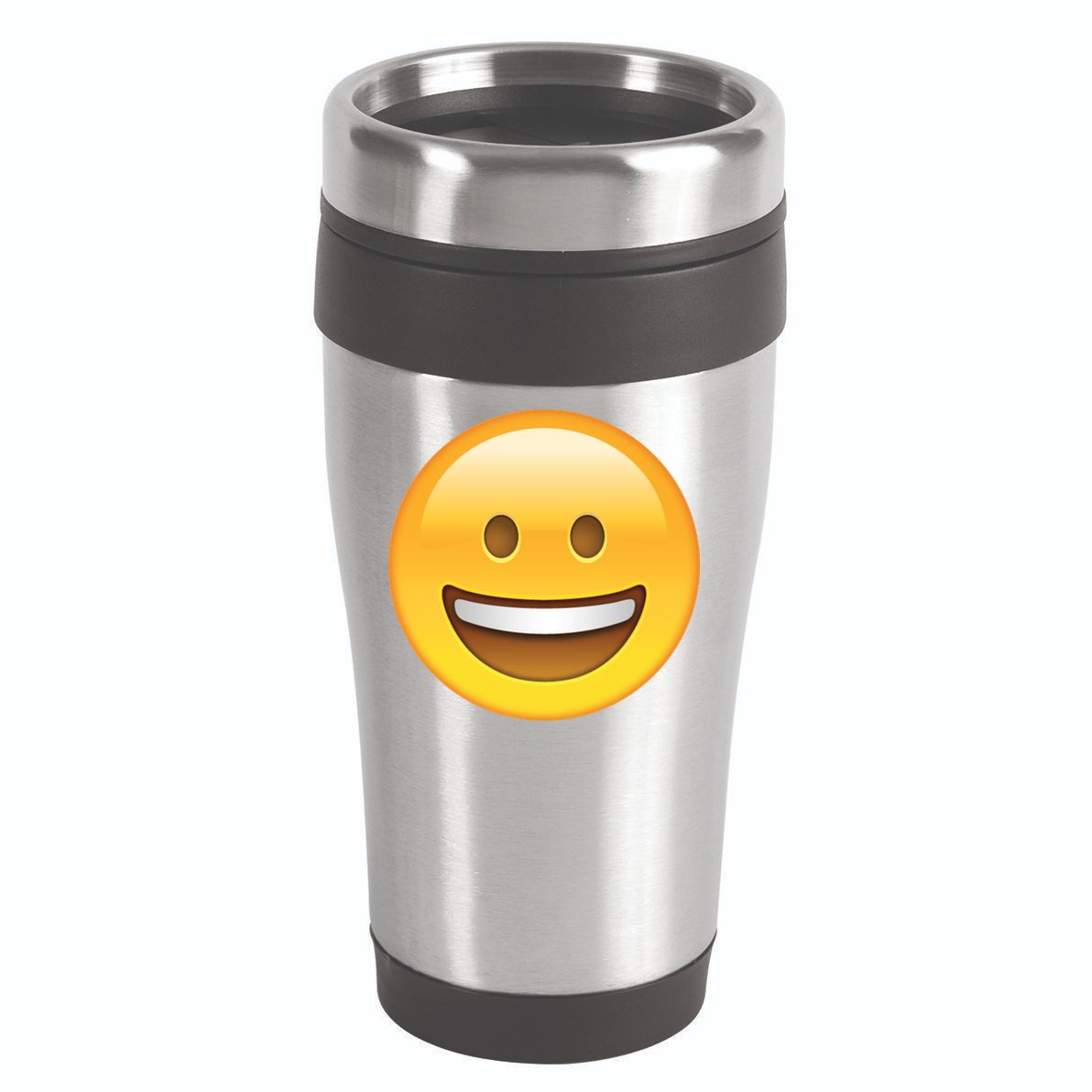 Classic Emoji Smiley Face 16oz Travel Tumbler