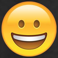 Classic Emoji Smiley Face 25L Jumbo Tote
