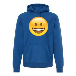 Classic Emoji Smiley Face Premium Hoodie