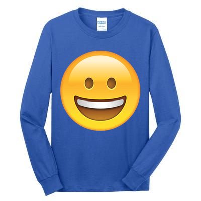 Classic Emoji Smiley Face Tall Long Sleeve T-Shirt