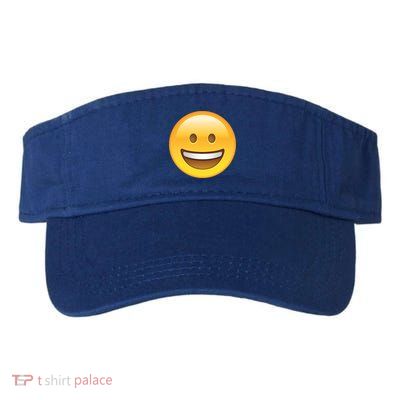 Classic Emoji Smiley Face Valucap Bio-Washed Visor