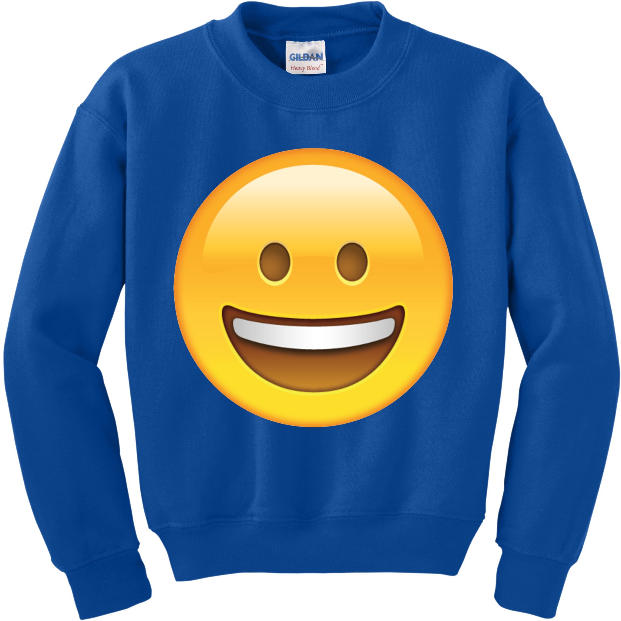 Classic Emoji Smiley Face Kids Sweatshirt