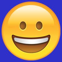 Classic Emoji Smiley Face Zip Tote Bag