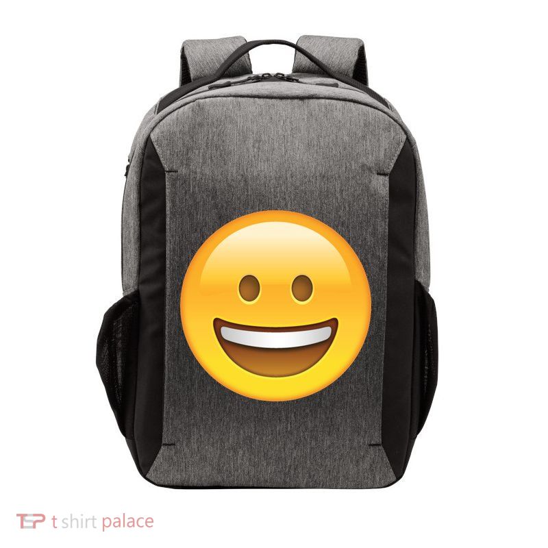 Classic Emoji Smiley Face Vector Backpack