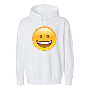 Classic Emoji Smiley Face Garment-Dyed Fleece Hoodie