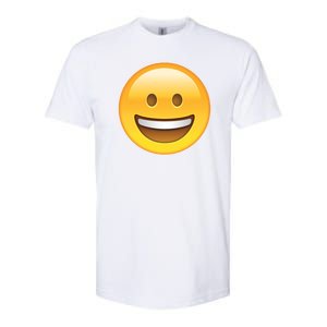 Classic Emoji Smiley Face Softstyle CVC T-Shirt