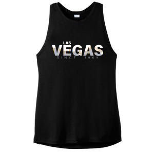 Classic Las Vegas Since 1905 Ladies PosiCharge Tri-Blend Wicking Tank