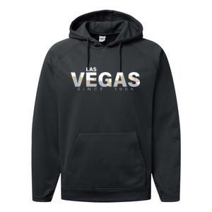 Classic Las Vegas Since 1905 Performance Fleece Hoodie