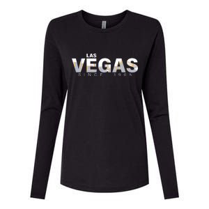 Classic Las Vegas Since 1905 Womens Cotton Relaxed Long Sleeve T-Shirt