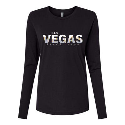 Classic Las Vegas Since 1905 Womens Cotton Relaxed Long Sleeve T-Shirt