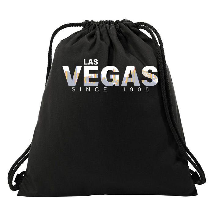 Classic Las Vegas Since 1905 Drawstring Bag