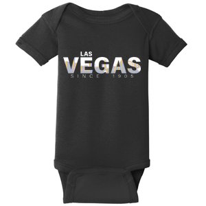 Classic Las Vegas Since 1905 Baby Bodysuit