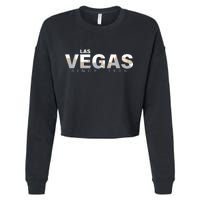 Classic Las Vegas Since 1905 Cropped Pullover Crew